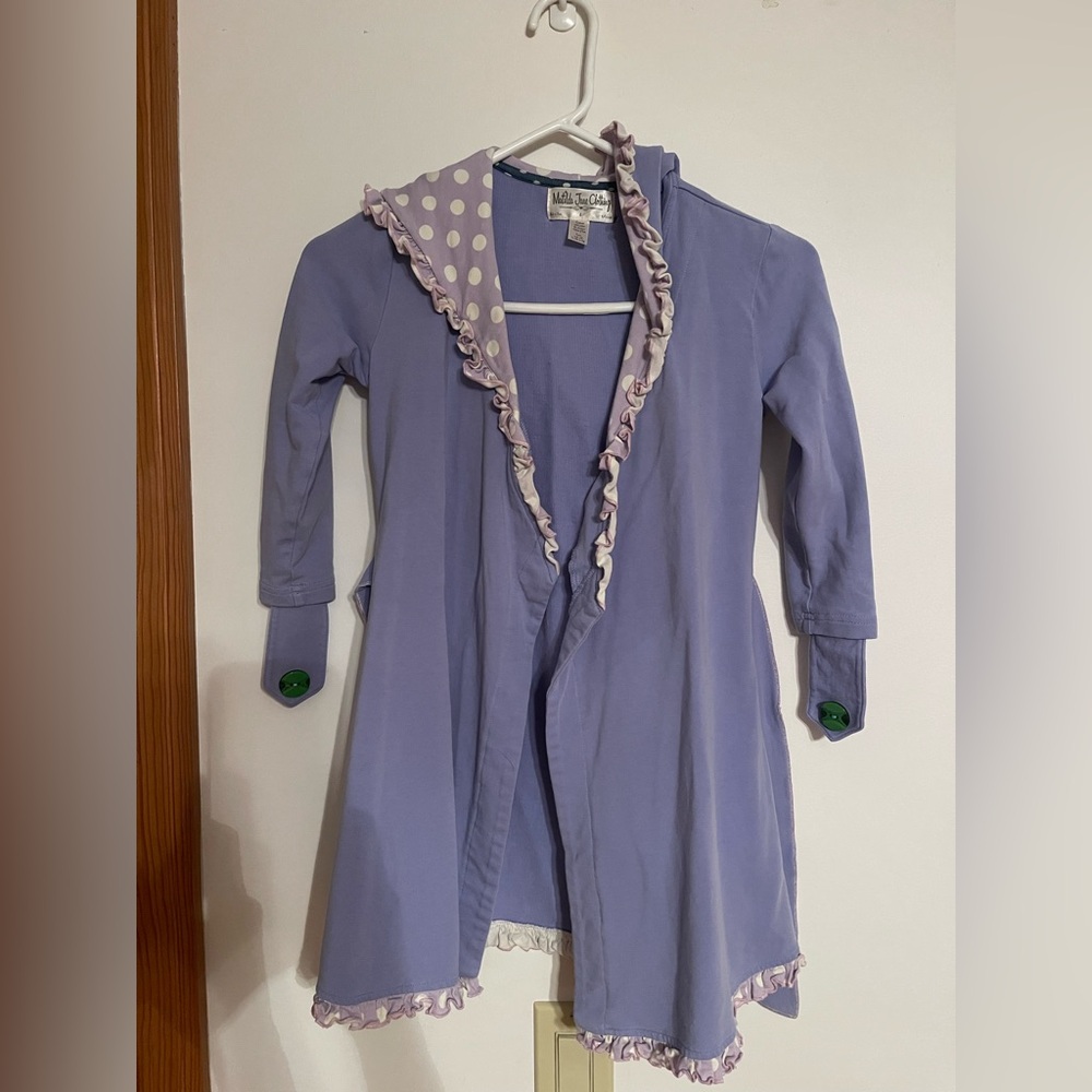 Matilda Jane Purple Kids Coat/coverup